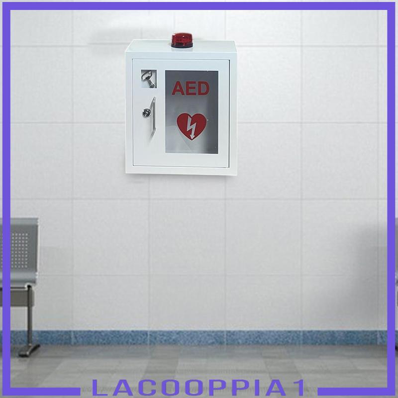 [ลาคูเปีย1] กed ตู้เก็บของกล่องติดผนังหน้าต่างโปร่งใสกล่องเครื่องแบบพกพา Aed ตู้ปฐมพยาบาลอุปกรณ์เสริ