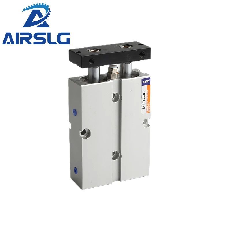 Double Rod TN ประเภทนิวเมติก Cylinde Air TN10X10S TN16X20S TN20X25S TN25X30S TN32X50S TN10X75S TN16X