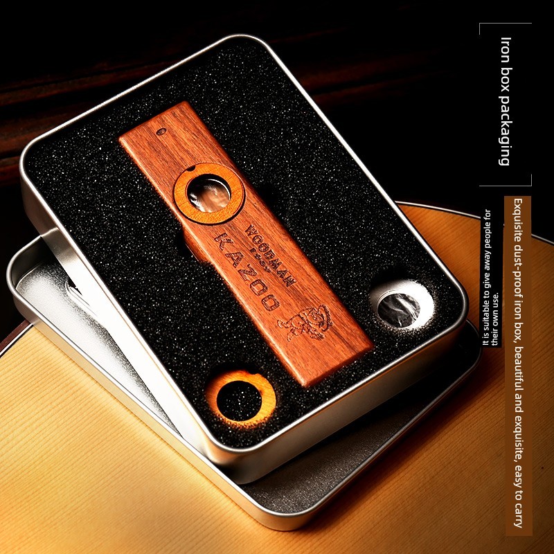 Edlina ไม้ kazoo kazoo Ukulele Companion แปลกเครื่องดนตรีน้อยง่ายต่อการเรียนรู้ Niche