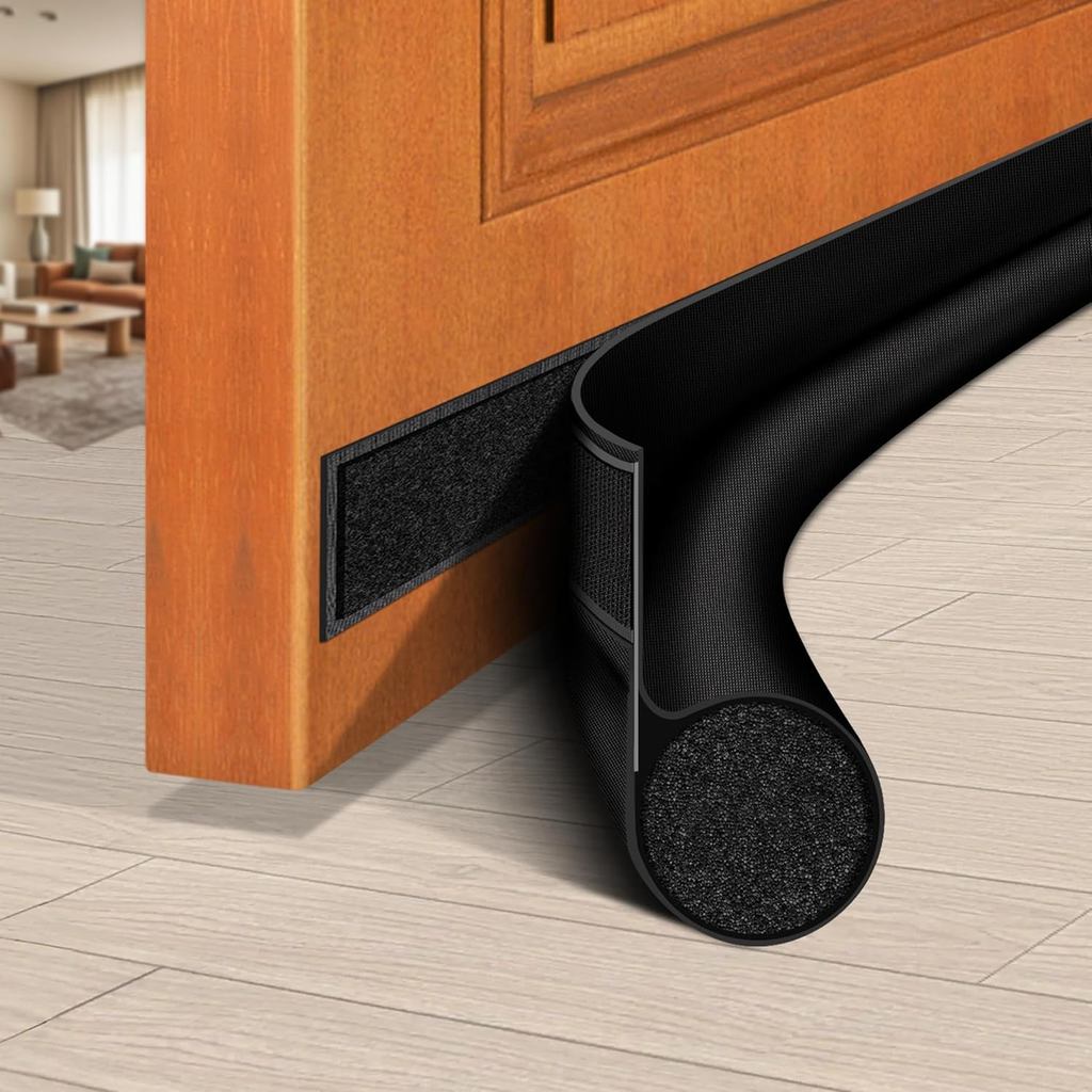 HomeProtect Door Draft Stopper 36 Inch Under Door Draft Blocker Door Sweep for Bottom of Door Reduce