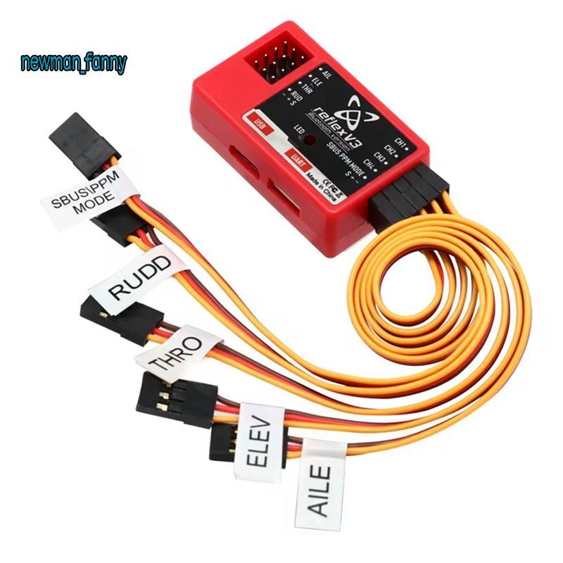 สําหรับ FMS Reflex V3 Flight Controller Gyro Stabilizer RC เครื่องบิน FMS Warbird คงที่ Gyro ฟังก์ชั