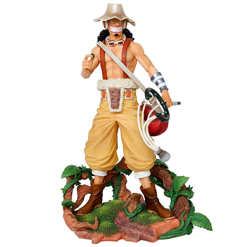[จัดส่งด่วน] One Piece LX Usopp Brooke King of the Soul Battle Scene Model Figure Boxed Jewelry/wj04