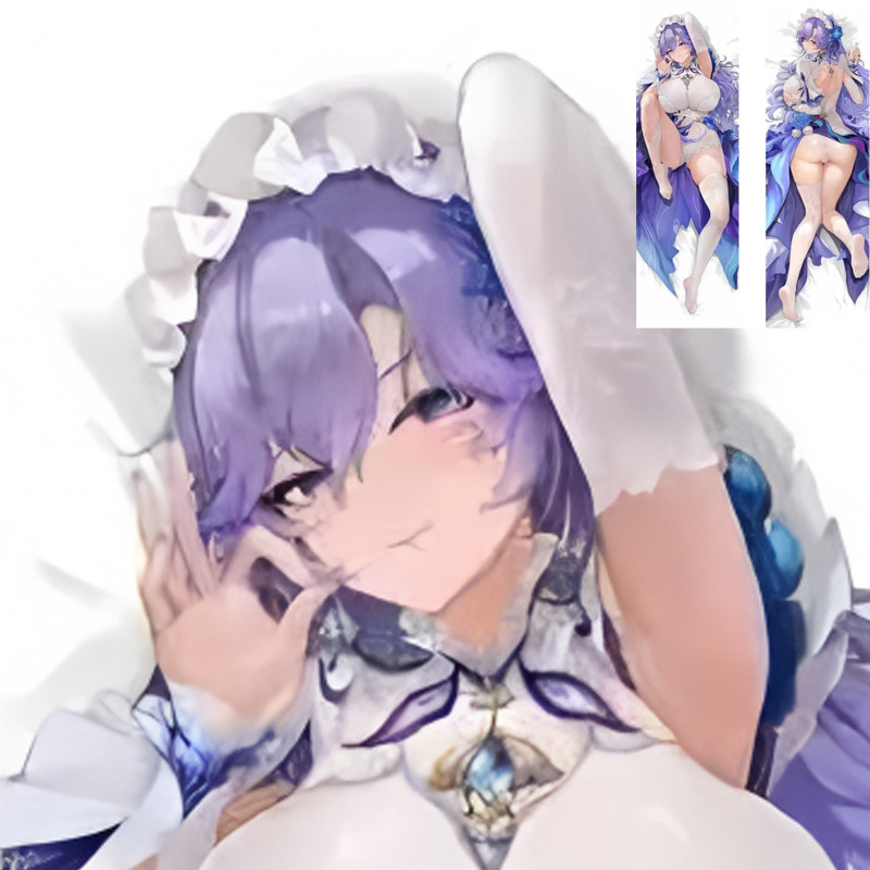 อะนิเมะ Dakimakura Hing Body Case Wuthering Waves Cantarella HD พิมพ์พีชผิวโยนเบาะหมอน