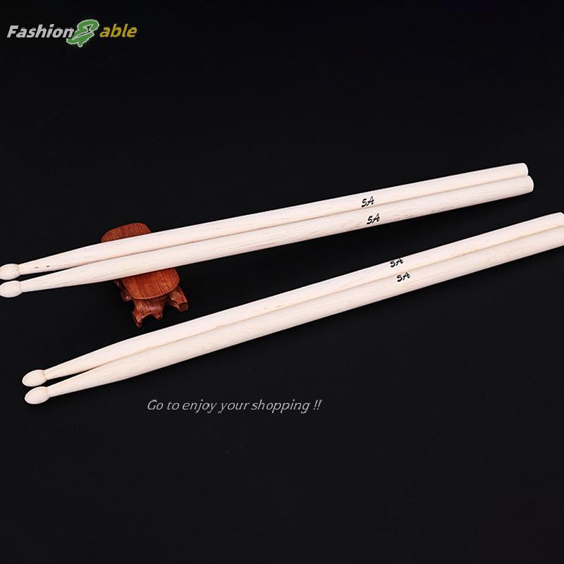 Fashion.shop03 One คู่กลอง Sticks ไม้คุณภาพสูง Drumsticks 5A เครื่องดนตรีกลอง Sticks Jazz le Drum St