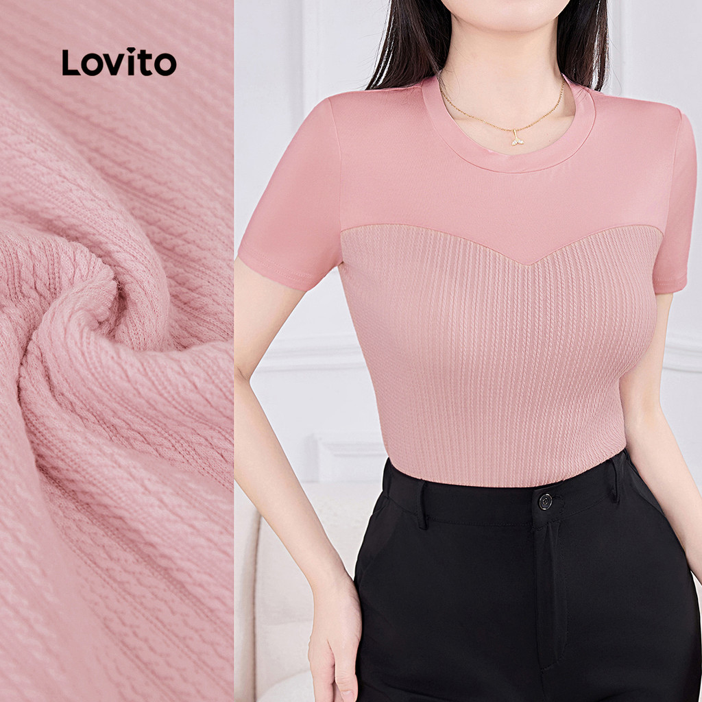 เสื้อยืดแขนสั้น คอปก มีลายหัวใจ สไตล์โมเดิร์น TSB142P1D188