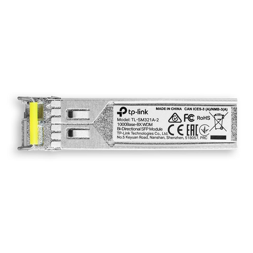 TP-LINK TL-SM321A-2 Gigabit Single-Mode WDM Bi-Directional SFP 2KM