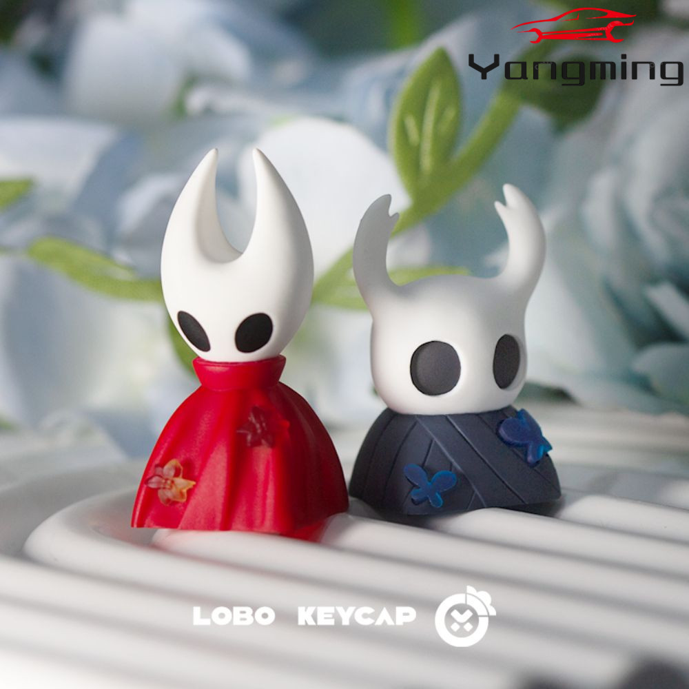 YANGMING คีย์บอร์ด Keycap,เรซิ่น Hornet Hollow Knight Keycap, Kawaii ประณีต Esc Key อะนิเมะน่ารักรูป