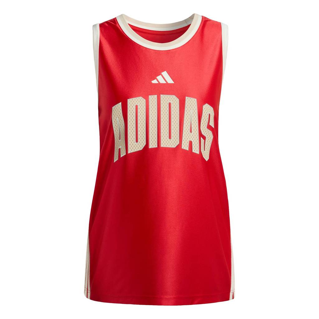 adidas Lifestyle STADIUM TANK Women Red KC4996 ราคา ถูกที่สุด ดีลบีเคเค แกลเลอรีภาพที่ 6