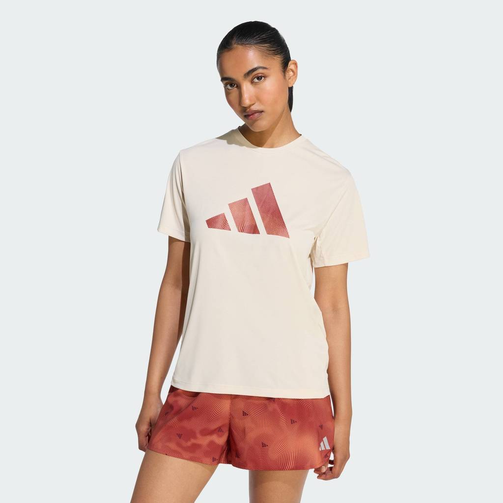 adidas Running adi365 Running Essentials Brand Love T-shirt Women Beige KA0280 – โปรปัง