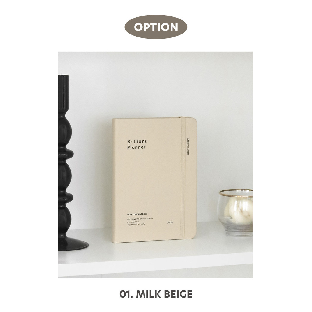 2026 Brilliant Weekly Diary Weekly Planner ลิขสิทธิ์แท้ Iconic