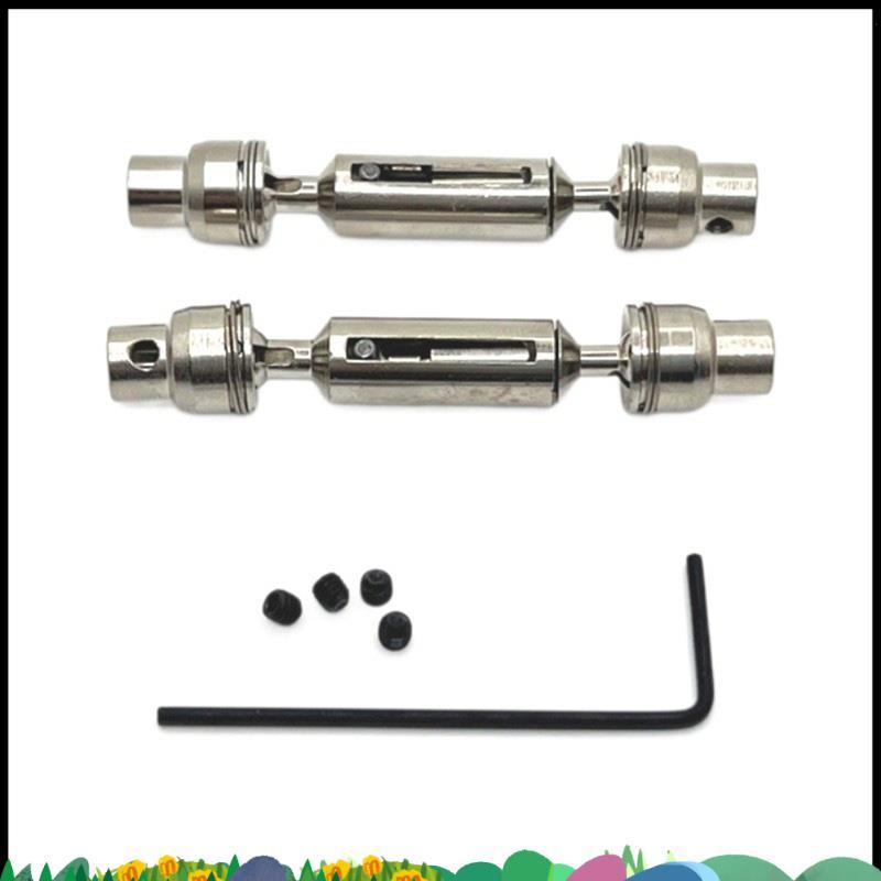 Super RC รถอัพเกรดด้านหน้าด้านหลังเพลาชุด RC รถอัพเกรดส่วนด้านหน้าด้านหลังไดรฟ์เพลาสําหรับ 1/16 C64 