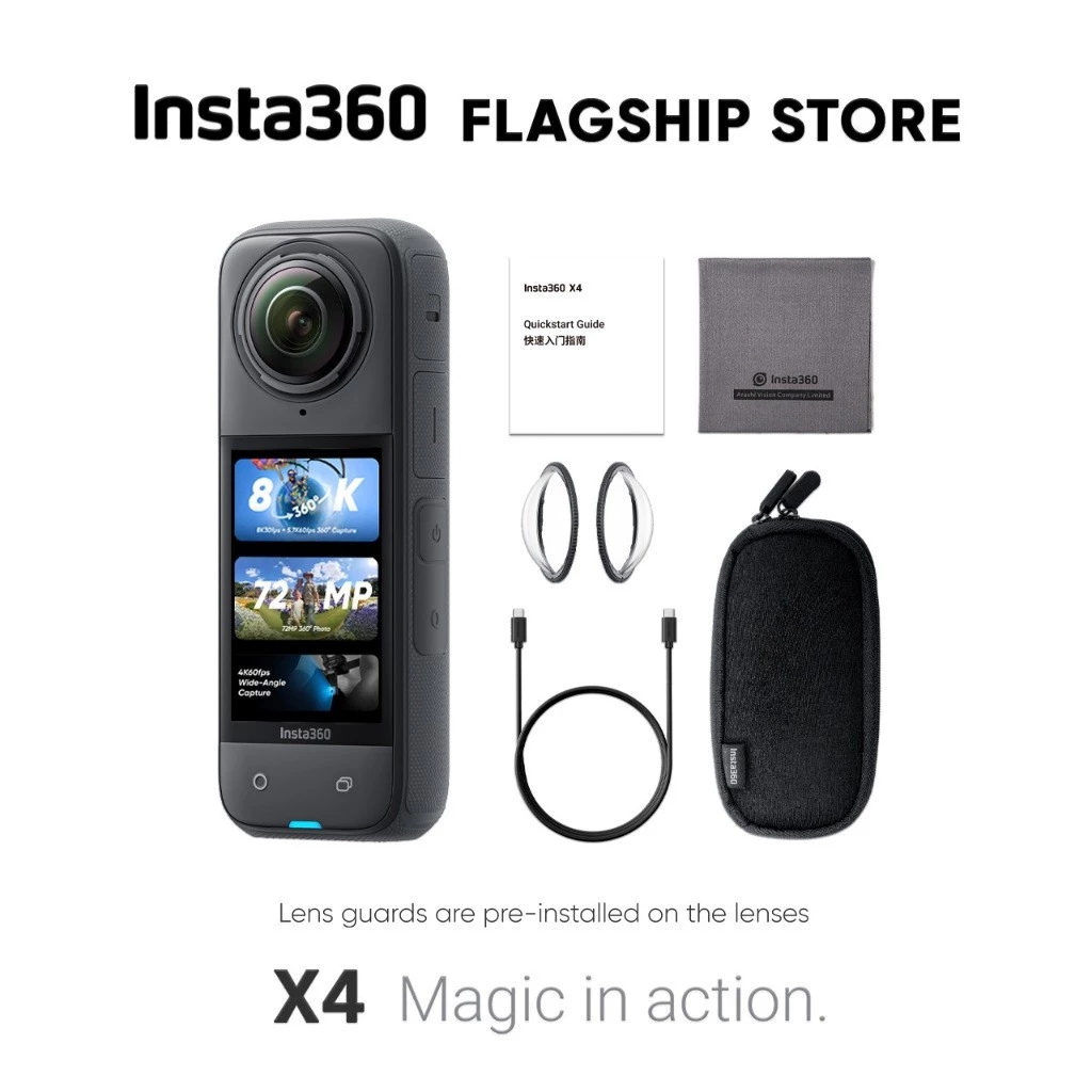 Insta360 X-Series กล้องแอคชั่น 8K 360 Action Camera thumbnail 8