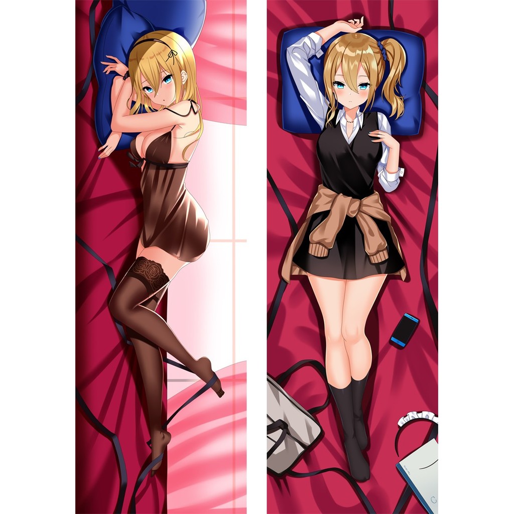 Kaguya-sama Love Is War Hayasaka Ai อะนิเมะ Dakimakura กอดหมอน Body Case Otaku Sleepy หมอนครอบคลุม