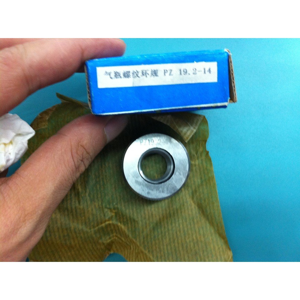 ของแท้กระบอกกระบอกแก๊สความแม่นยําสูงวัดแหวนวัด PZ19.1 PZ27.8 PZ39 เกลียว Stopper Gauge BTWO