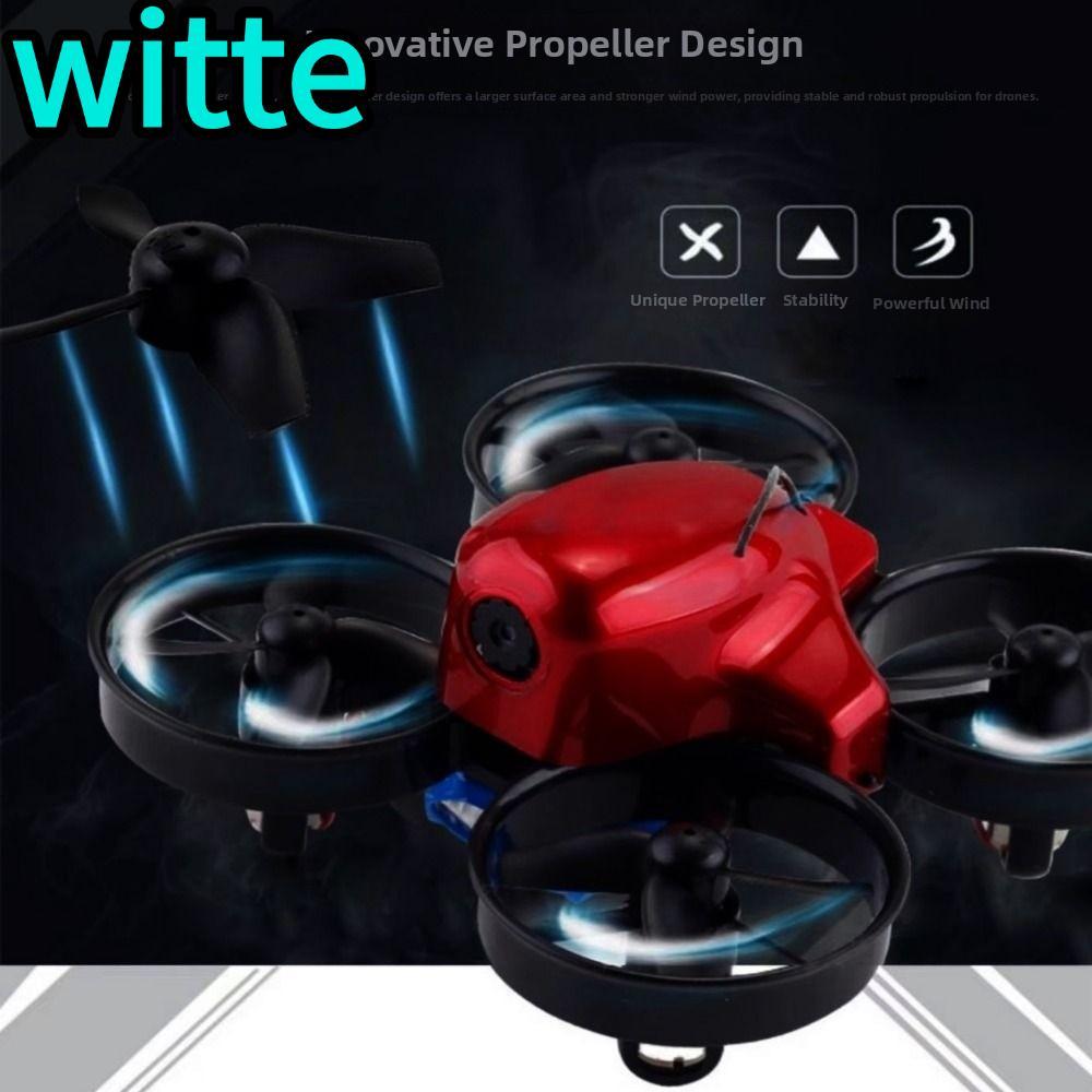 WITTE โดรนถ่ายภาพทางอากาศ Quadcopter รีโมทคอนโทรล, DIY Mini สอน Quadcopter Assembly, อุปกรณ์เสริมครบชุด Multistyles รีโมทคอนโทรลรุ่น