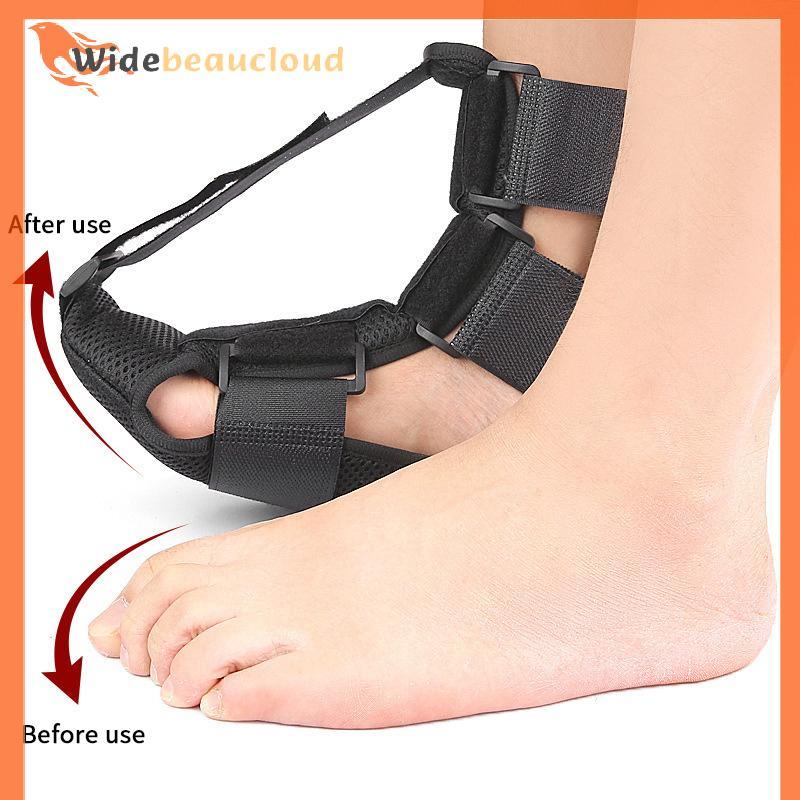 Widebeaucloud Plantar Fascitis Night Splint, ปรับ Plantar Fasciitis บรรเทาถุงเท้าสําหรับผู้หญิงและผู