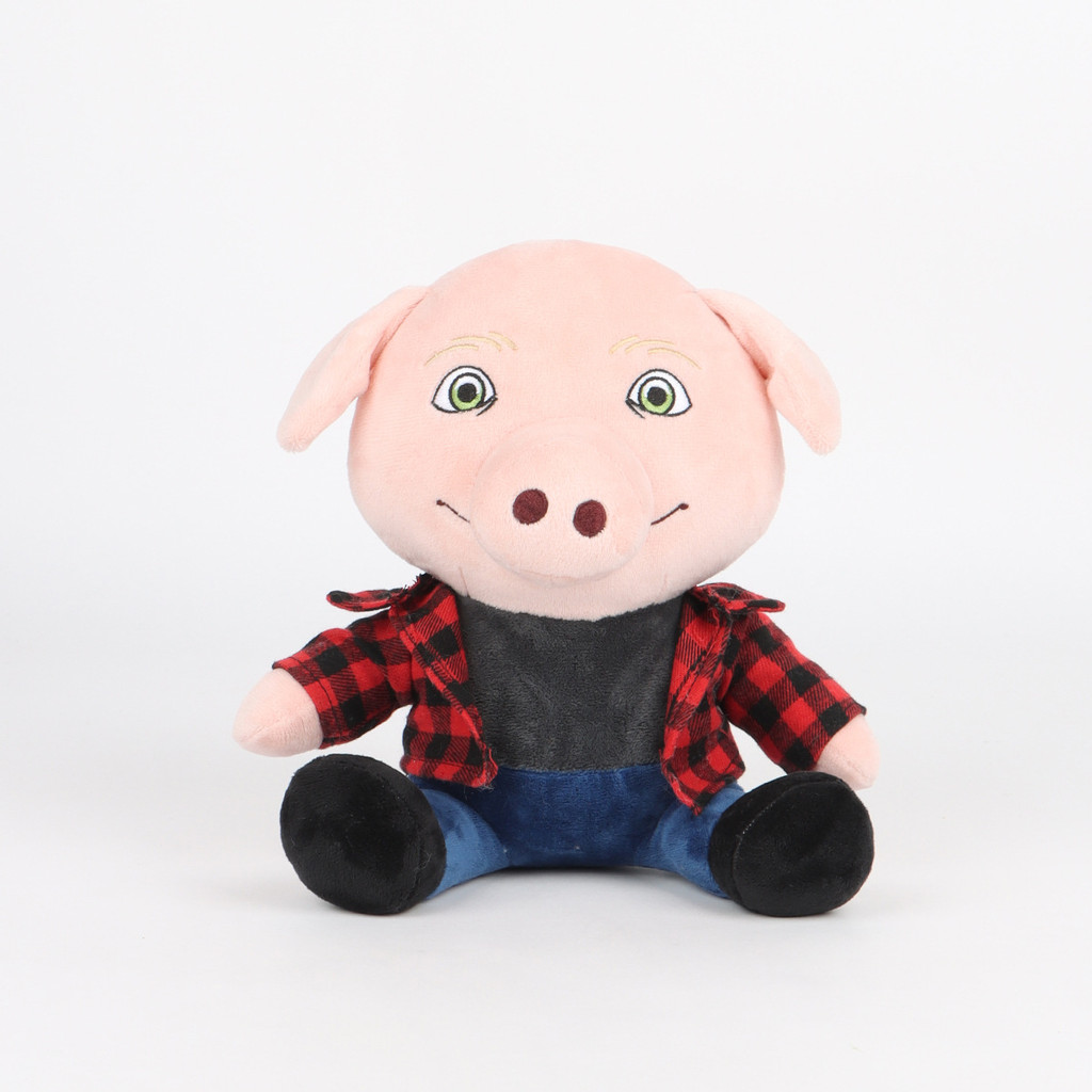 พร้อมสต็อก John Pork Plush John Pork Plush Doll Influencer Spoof Piggy Doll