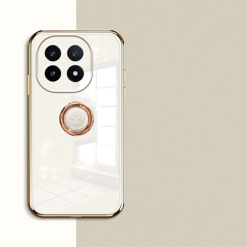 สําหรับ Vivo iqoo 15 เคส Smooth Electroplated แม่เหล็กดูดแหวนสําหรับ Vivo iqoo15 ฝาหลังปลอกโทรศัพท์