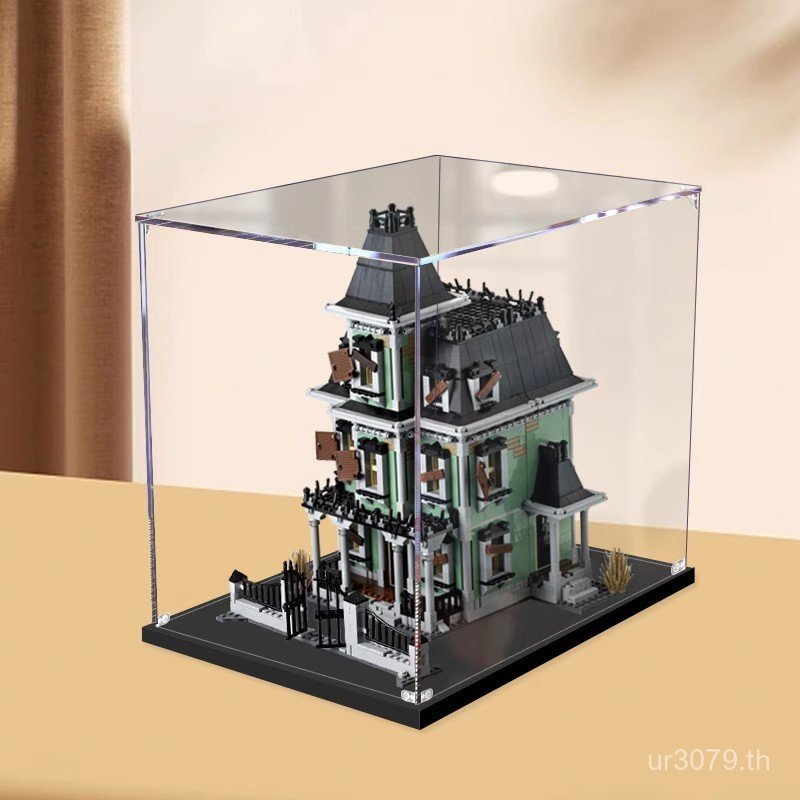 นักรบผีสิงบ้านอะคริลิป้องกันฝุ่นกล่องแสดงเหมาะสําหรับมอนสเตอร์ตัวเลขกล่องเก็บเลโก้10228กล่องโปร่งใส 