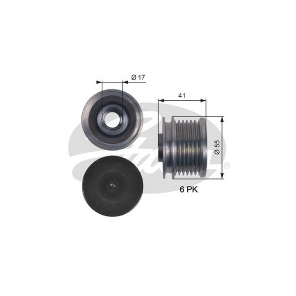 มู่เล่ไดร์ชาร์จ MINI R56 R57 R58 R59 2006-2013 CLUBMAN R55 2007-2014 N12 N14 N16 N18