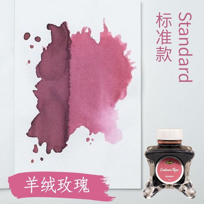 DIAMINE DIAMINE DIAMINE Octopus Bottle Christmas Colourful Ink Cashmere Rose Flame Ember 50ml คู่มือ