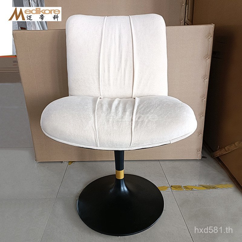 ลิ้นเป็ด Creative Mai Designer เก้าอี้ Influencer รูปพิเศษหรูหราจักรพรรดิอิตาเลี่ยนสไตล์แก้วเหล็กเก้