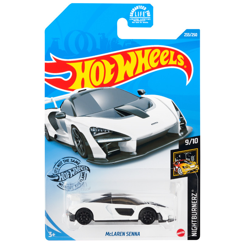 HotWheels HotWheels McLAREN SENNA Supercar สีขาว McLAREN SENNA 233 20N