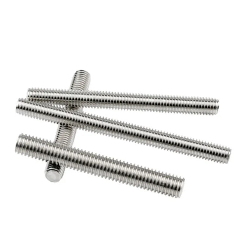 5pcs/lot M2 M2.5 M3 M4 Stainless steel full thread rod threaded bar rod stud length 20mm to 250mm