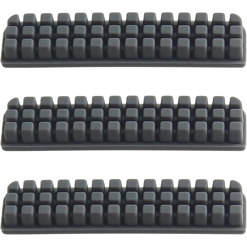 Nozzle Brush For Bambu Lab A1 Wiper Silicone Brush Hotbed Mounted Scrubbers For Bambu A1 Mini Cleani