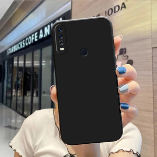 เคส For Vivo 1906 / 1901 / 1902 / 1904 / 1916 TPU YTCS เคสมือถือเรียบขอบตรงสีเดียว