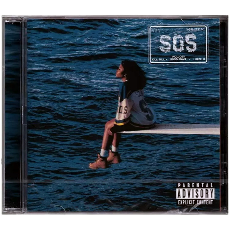 American R & B SZA SOS CD Music Album ใหม่เอี่ยมที่ยังไม่ได้เปิด US11.25