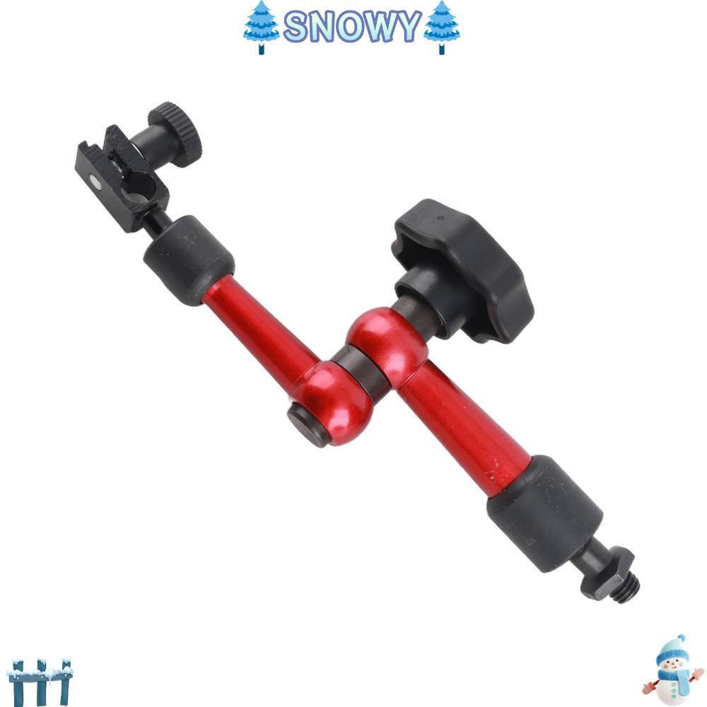 SNOWY Universal Base Holder, M5 Thread Adjustable Flex Arm Stand, Stable High Hardness Aluminium all