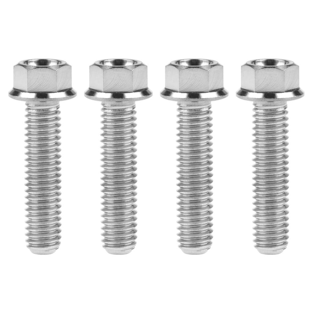 Titanium Ti Flange M6 10 15 20 25 30 35 40 45 50 55 60 65 70 75 80 90 100mm Bolt Screw for Motorcycl