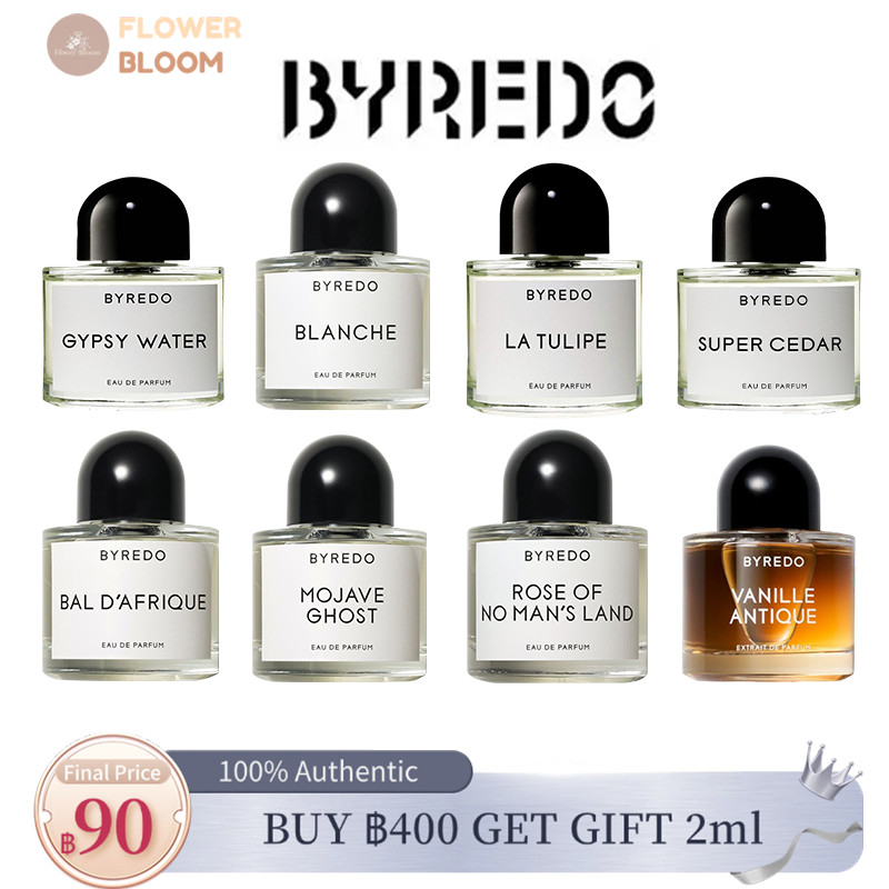 🛒น้ําหอมแบ่งขาย🛒Byredo Mojave Ghost & Blanche & Mojave Ghost & & La Tulipe 2ml/5ml/10ml  น้ำหอมพกพา