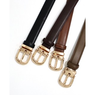 🔥หนังแท้🔥❤️แบรนด์LOOKE❤️RL-9903 เข็มขัดหนังแท้  หัวเข็มขัดสี…