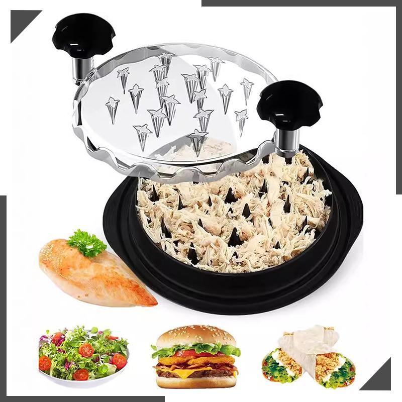 【 Ady】เครื่องหั่นไก่เครื่องหั่นย่อยอกไก่เครื่องบดพร้อมฝาปิดสำหรับหั่นเนื้อหมูไก่