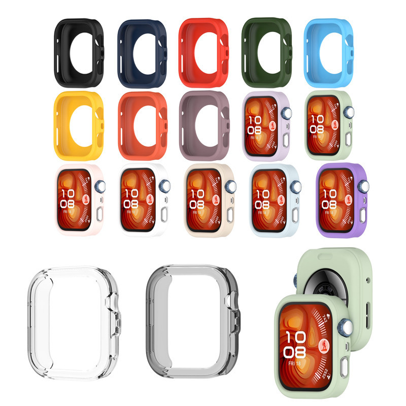 สําหรับ Huawei Watch Fit 4 Fit4 Pro TPU เคสซิลิโคนกรอบนิ่ม