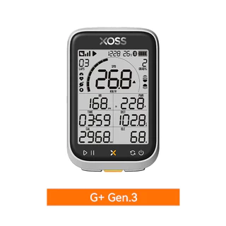 จักรยานคอมพิวเตอร์ XOSS G3+ หน้าจอ 2.8 นิ้ว วัดระยะทางและความเร็ว ทนน้ำ IP67 สำหรับMountain Bike