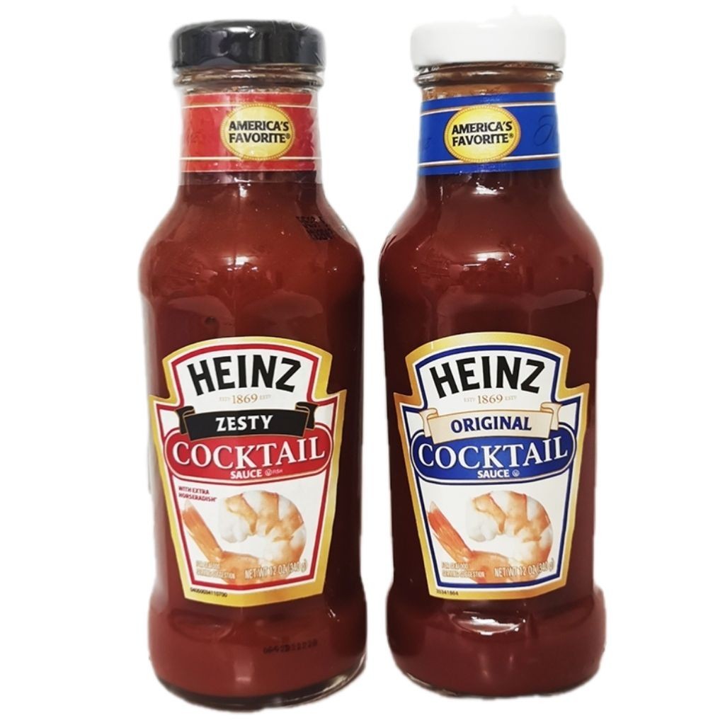 美新进口 ไก่酒海鲜酱Hinz Orginal Cocktail Sauce Zesty/Beauty 进口拼inal Cocktail Sauce Zesty1201