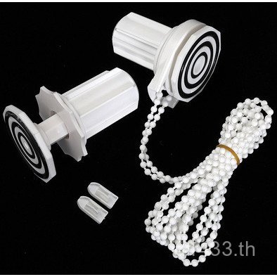 ตัวควบคุมซิป 7L8K ดึงลูกปัดขยายประเภทการเจาะ-ฟรีมือดึงประเภทอุปกรณ์เสริม Roller Blind Drawstring ผ้า