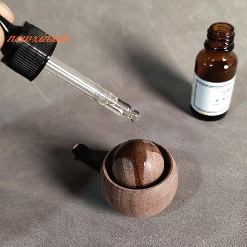 [NT-t] Car & Home Diffuser - Made Of Wood Mini Cute Natural Fragrance Diffuser เหมาะสําหรับห้องนอนห้