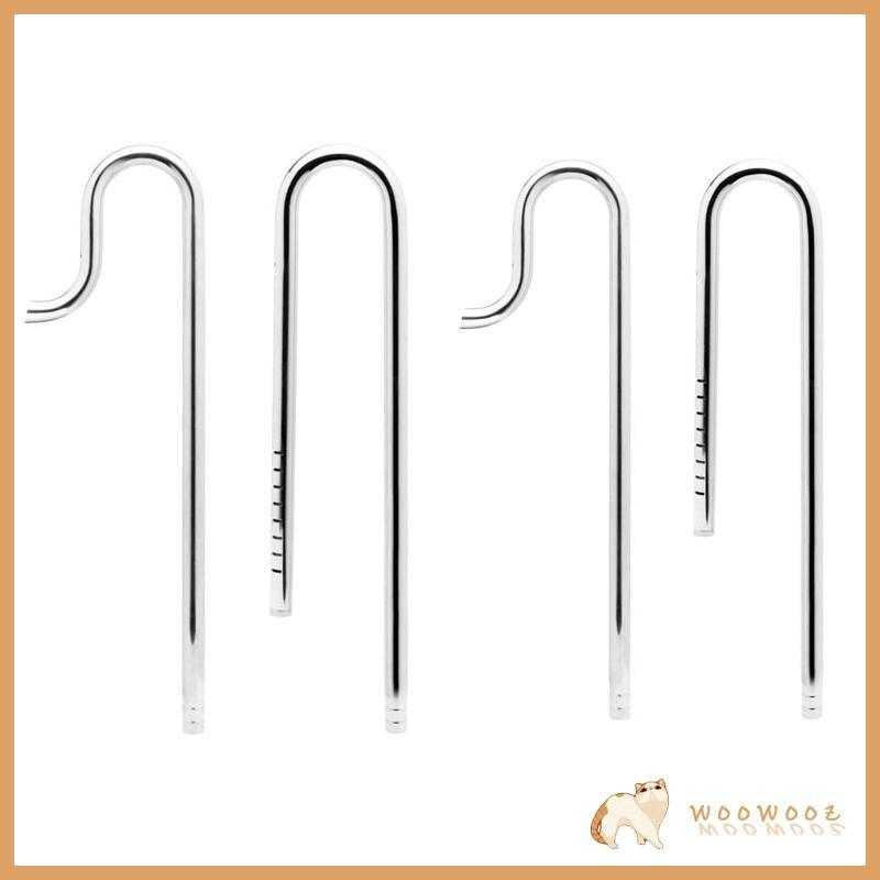 WOOW สแตนเลส Lily Metal Inflow และ Outflow สําหรับพิพิธภัณฑ์สัตว์น้ําทําความสะอาดง่าย