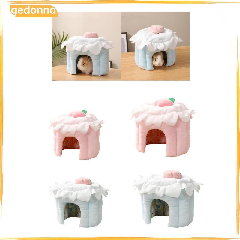 [gedonna] Guinea Pig Hideout Cage Accessories Warm Sleeping Cute Cartoon Cute Hamster