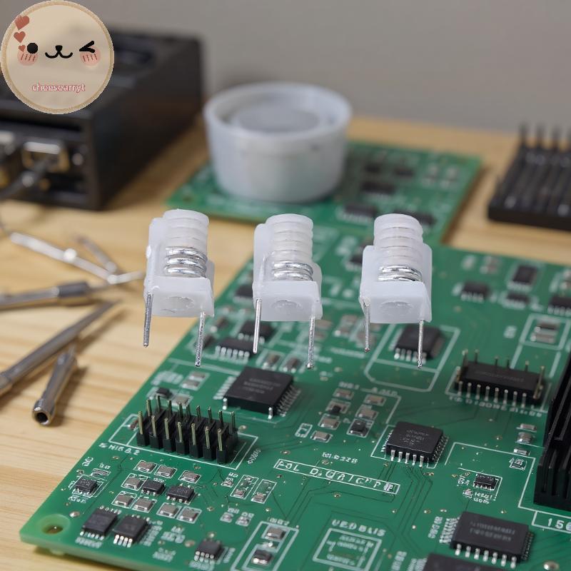 Chee 10PCS 7*7-1.5T 7*7-2.5T 7*7-3.5T MD0707 ปรับเหนี่ยวนําแม่พิมพ์เหนี่ยวนํา Hollow Coil Inductor I