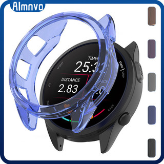 กรณี TPU ป้องกัน Gores สำหรับ for Smartwatch Garmin Forerunner 165 / Forerunner 165 เพลงโปร่งใสอุปกรณ์ปกป้องหน้าจออ่อน