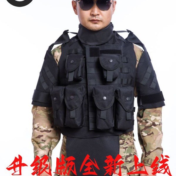 รุ่นอัพเกรด 1,000D Dark Zone Breakthrough Armor OTV Interceptor เสื้อกั๊กยุทธวิธี Shimofield Combat 