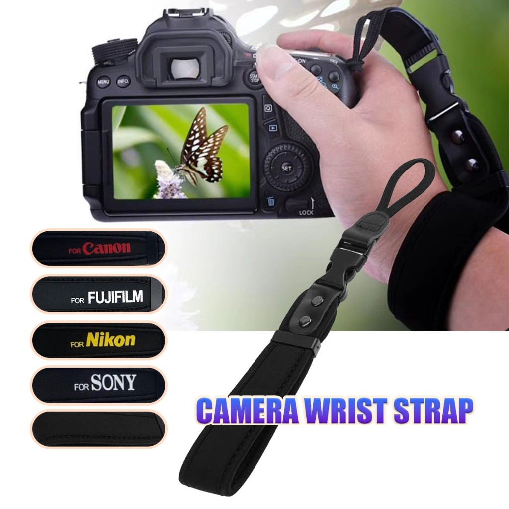 ของมาใหม่！Wrist Strap สายคล้องกล้อง Hand Strap วัสดุEVA รับน้ำหนักไม่เกิน2กก. จัดเก็บง่าย ป้องกันการตกหล่น - รูปที่ 4