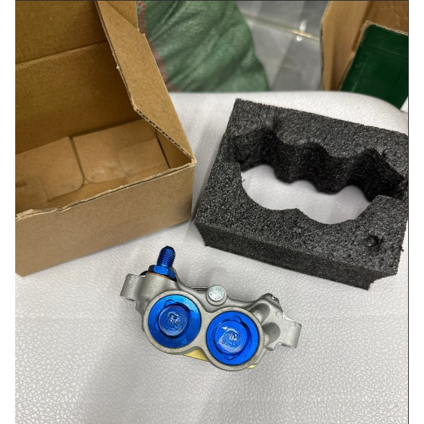 ⚡ปั้ม8.1CNC+ผ้าเบรคทองแดง✅งานCNCพร้อมขาจับแถมน็อต W125R/S/บังลม/W110i/LED/W125LED/Sonic/FINOจานเดิม/FINOจาน220#ปั้ม81CNC - รูปที่ 4