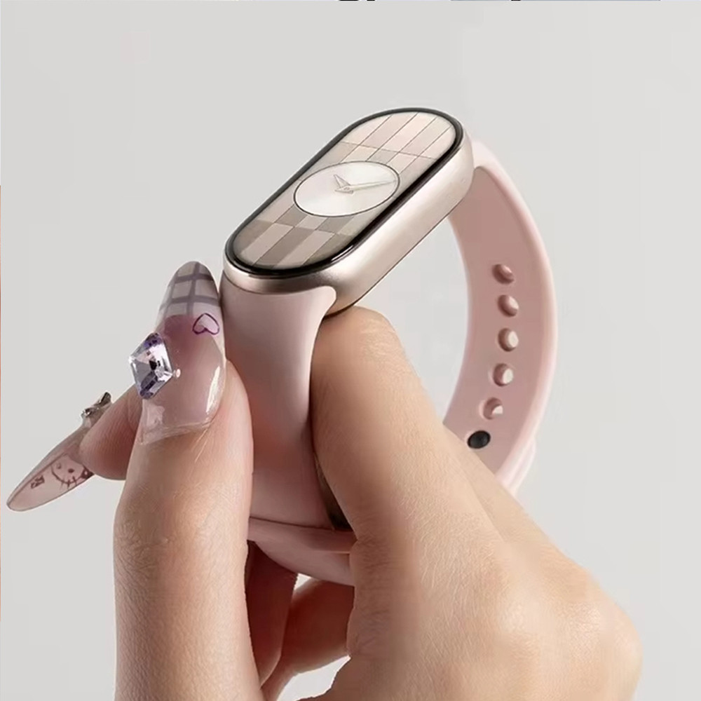 สายซิลิโคน for Xiaomi Mi Band 10 9 8 NFC for Smartwatch Miband 10 9 8 อุปกรณ์เสริมสายรัดข้อมือกีฬานุ่มสายรัดยาง ราคา ถูกที่สุด โปรบีเคเค แกลเลอรีภาพที่ 4