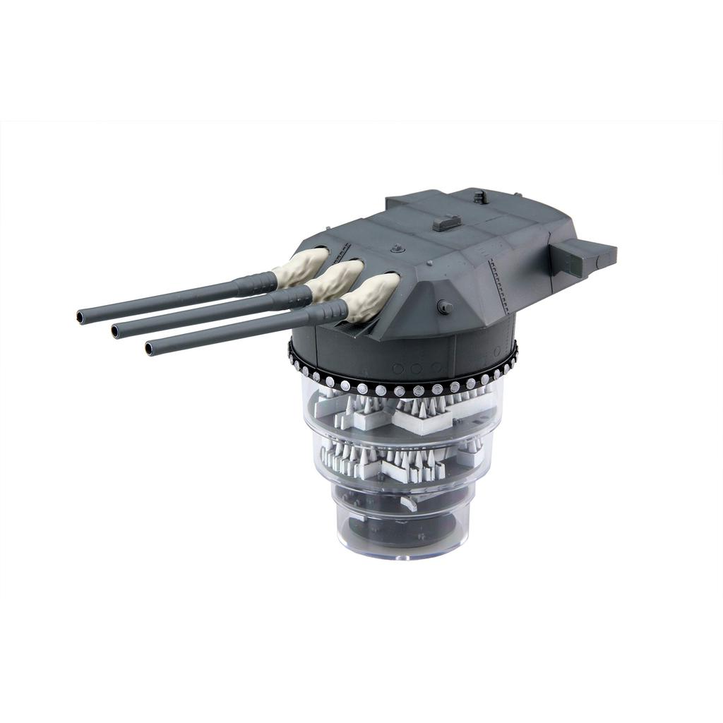 Fujimi Model 1200 Equipment Series No1 Battleship Yamato Type 94 46cm Triple Main Turret รหัสสีอุปกร